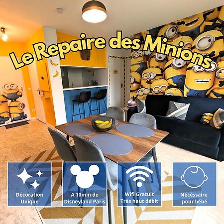 Le Repaire Des Minions - 10' Disney - Familial バイー・ロマンヴィリエ エクステリア 写真